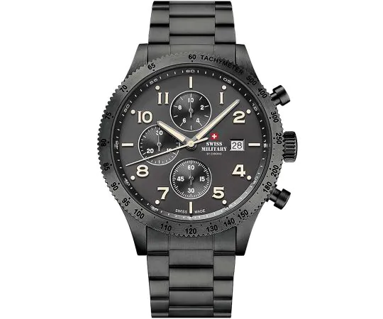 Swiss Military SM34084.04 Chronograph Herrenuhr 42mm 10ATM