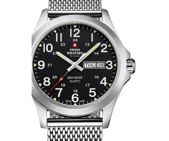 Swiss Military SMP36040.13 Herrenuhr 42mm 5ATM