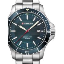 Wenger 01.0641.129 Seaforce Herrenuhr 43mm 20ATM