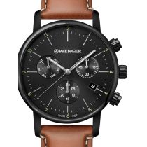 Wenger 01.1743.115 Urban Klassik Chronograph Herrenuhr 44mm 10ATM