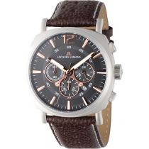 Jacques Lemans 1-1645H Lugano Chronograph Herren 46mm 10ATM