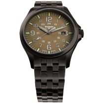 Traser H3 108738 P67 Officer GunMetal Khaki Herrenuhr 42mm 10ATM