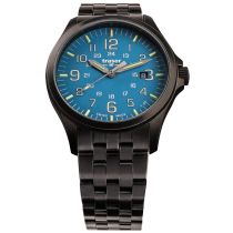 Traser H3 108740 P67 Officer GunMetal Skyblue Herren 42mm 10ATM