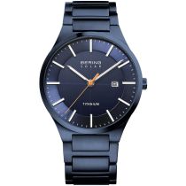 Bering 15239-797 Titanium Solar Herrenuhr 39mm 10ATM