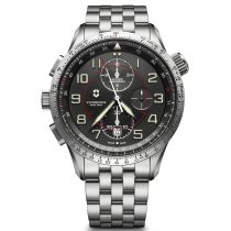 Victorinox 241722 Airboss Mach 9 Chronograph Herrenuhr 45mm 10ATM