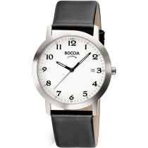 Boccia 3618-01 Herrenuhr Titanium 38mm 5ATM