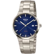 Boccia 3652-02 Herrenuhr Solar Titanium 39mm 5ATM