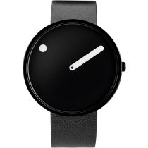 PICTO 43361-4120B Unisex Uhr Uhr Black and White 40mm 5ATM