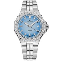 Edox 53020-3D120M-BUCND Delfin Diamant Diver Damenuhr 38mm 20ATM