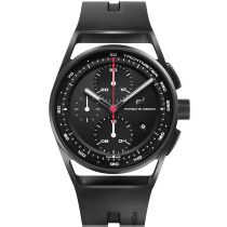 Porsche Design 1919 Chronotimer 6020.1.02.003.06.2 Black & Rubber Herrenuhr