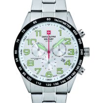 Swiss Alpine Military 7047.9132 Chronograph Herrenuhr 43mm 10ATM