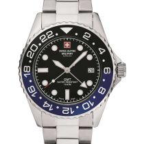 Swiss Alpine Military 7052.1132 GMT Diver Herrenuhr 42mm 10ATM