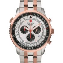 Swiss Alpine Military 7078.9152 Chronograph Herrenuhr 45mm 10ATM