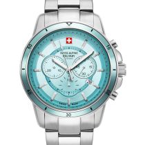 Swiss Alpine Military 7089.9131 Chronograph Herrenuhr 44mm 10ATM