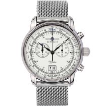 Zeppelin 7690M-1 Big-Date Chronograph 100 Jahre Herrenuhr 43mm 5ATM