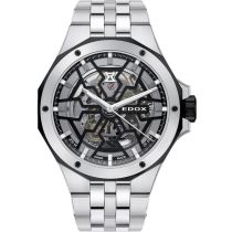 Edox 85303-3NM-NBG Delfin Mecano Automatik Herrenuhr 43mm 20ATM