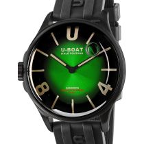 U-Boat 9503 Darkmoon Green PVD Soleil Herrenuhr 40mm 5ATM