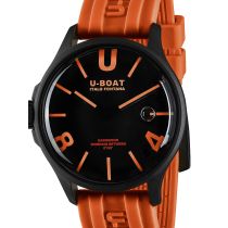 U-Boat 9538 Darkmoon Orange IPB Herrenuhr 44mm 5ATM