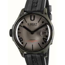 U-Boat 9550 Darkmoon Grey Camouflage Herrenuhr 44mm 5ATM