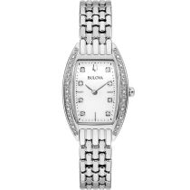 Bulova 96R244 Diamantuhr (24) Damenuhr 24mm 3ATM