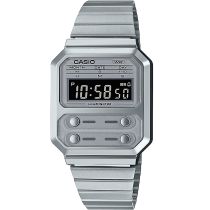 Casio A100WE-7BEF Vintage Unisex Uhr 33mm