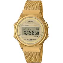 Casio A171WEMG-9AEF Vintage Round Unisex Uhr 37mm