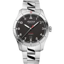 Alpina AL-525BW4S26B Startimer Pilot Automatik Herrenuhr 41mm