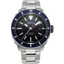 Alpina AL-525LBN4V6B Seastrong Diver Automatik Herrenuhr 46mm