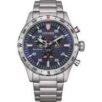 Citizen AT2520-89L Eco-Drive Chronograph Herrenuhr 44mm 10ATM