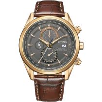 Citizen AT8263-10H Eco-Drive Chronograph Herrenuhr Funkuhr 43mm 10ATM