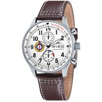 AVI-8 AV-4011-01 Hawker Hurricane Chronograph 43mm 5ATM