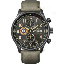 AVI-8 AV-4011-0E Hawker Hurricane Chronograph 42mm 5ATM