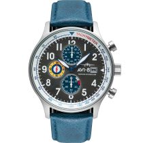 AVI-8 AV-4011-0F Herrenuhr Hawker Hurricane Classic Chronograph 43mm 5ATM