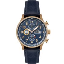 AVI-8 AV-4011-0Q Herrenuhr Hawker Hurricane Classic Chronograph 43mm 5ATM