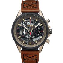 AVI-8 AV-4065-06 Hawker Harrier Chronograph Herrenuhr 45mm 5ATM