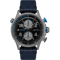 AVI-8 AV-4080-02 Hawker Hunter Chronograph Herrenuhr 44mm 5ATM