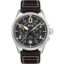 AVI-8 AV-4089-01 Spitfire Chronograph Herrenuhr 42mm 5ATM