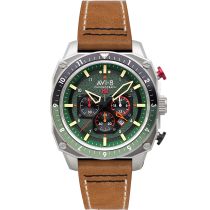 AVI-8 AV-4100-01 Herrenuhr Hawker Hunter Dual Time Chronograph 43mm 5ATM