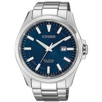 Citizen BM7470-84L Eco-Drive Titanium Herrenuhr 43mm 10ATM