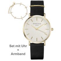 Rosefield DWBJG-D12 The West Village Set + Armband Damen 34mm