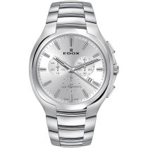 Edox 10239-3-AIN Les Bemonts Chronograph Herrenuhr 42mm 3ATM