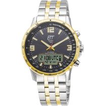 ETT EGS-11553-21M Solar Drive Funk Professional Herrenuhr 43mm 10ATM