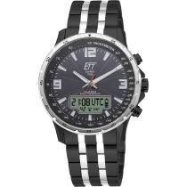 ETT EGS-11568-21M Solar Drive Funk Professional Arctica Herrenuhr 43mm