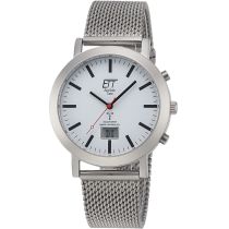 ETT EGS-11579-11M Herrenuhr Solar Funkuhr 41mm 5ATM