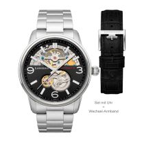 Thomas Earnshaw ES-8178-11 Carlyle Skeleton Automatik Herrenuhr 42mm