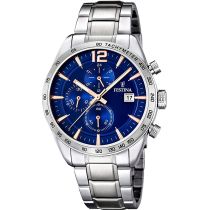 Festina F16759/5 Sport Chronograph Herrenuhr 44mm 5ATM