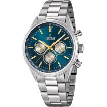 Festina F16820/C Timeless Chronograph Herrenuhr 44mm 5ATM