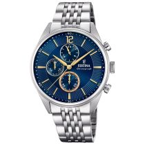 Festina F20285/3 Timeless Chronograph Herrenuhr 41mm 5ATM