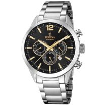 Festina F20343/4 Timeless Chronograph Herrenuhr 43mm 10ATM