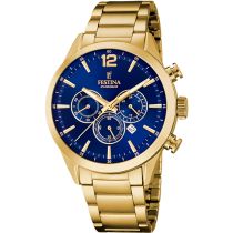 Festina F20633/2 Timeless Chronograph Herrenuhr 44mm 5ATM